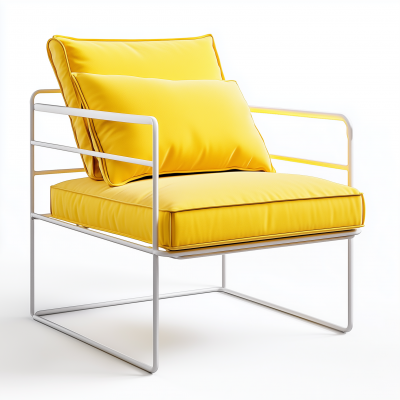 Modern Lemon Armchair