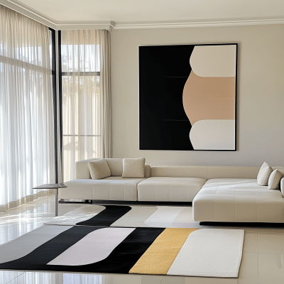 Modern Minimalist Living Room