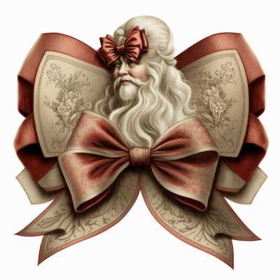 Vintage Christmas Bow