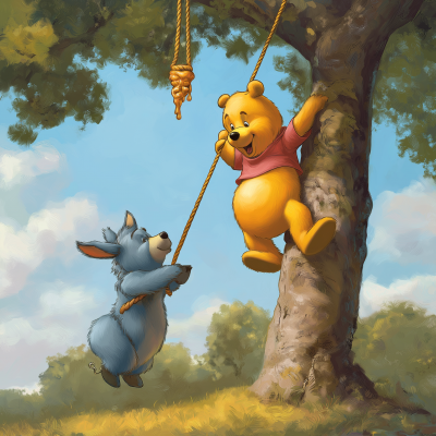 Winnie Pooh and the Tree Adventure