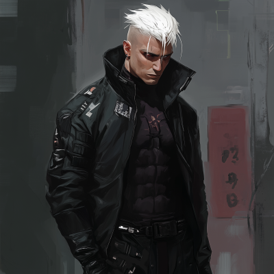 Cyberpunk Character Portrait