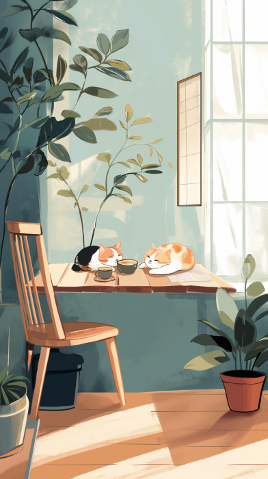 Relaxing Anime Desktop