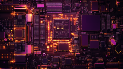 Complex CPU Board Illustration