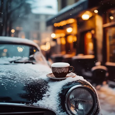 Winter Cafe Vibes