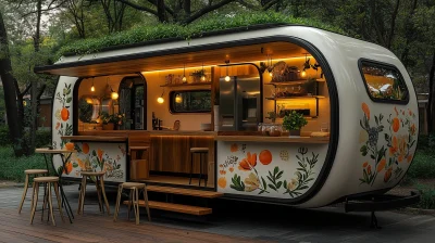 Charming Food Truck Design