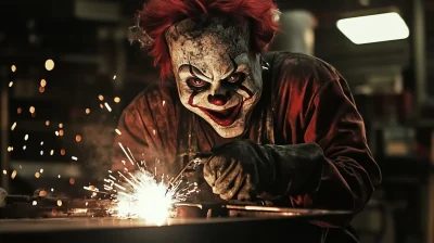 Creepy Clown Welding