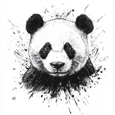 Monochromatic Panda Design