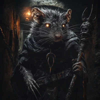 Terrifying Rat Creature