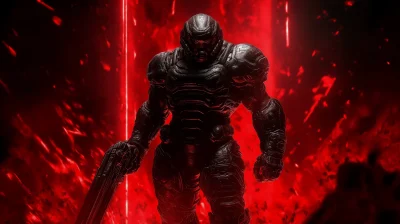 Doom Eternal Style Art