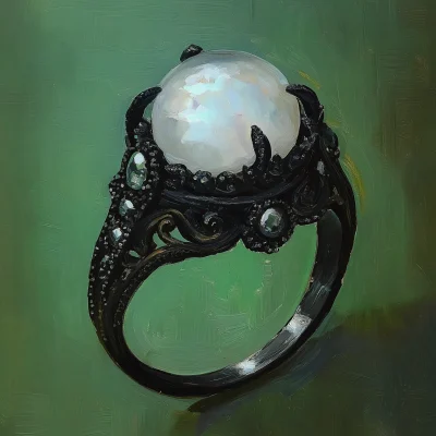 Magical Moonstone Ring