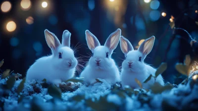 Enchanted Forest Rabbits