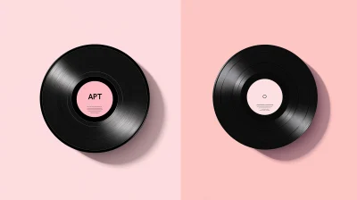 Simple Vinyl Record Icon