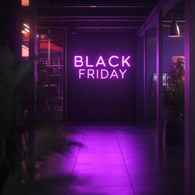 Black Friday Neon Sign