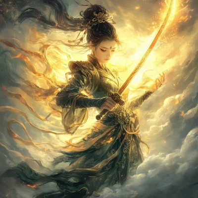 Celestial Chinese Warrior