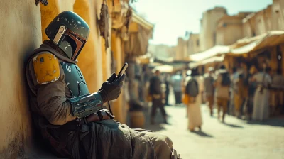 Boba Fett in Tatooine