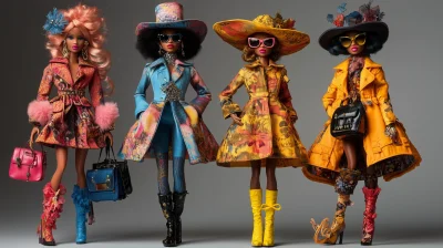 Fashionable Barbie Dolls