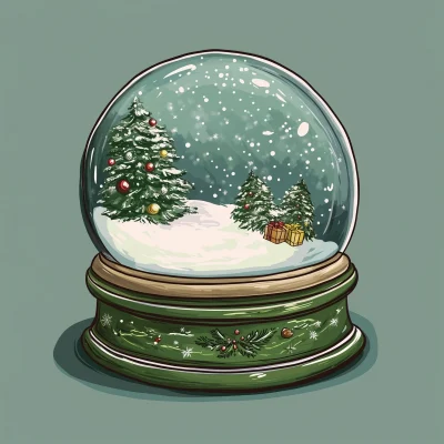 Empty Snow Globe