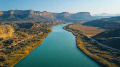 Aerial View of a Spanish Landscape