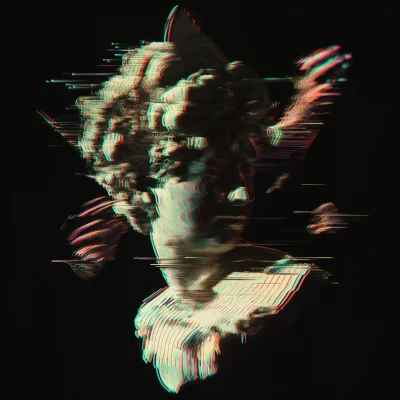 Glitchy Ancient Ornamentation