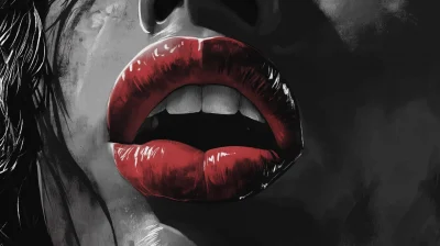 Sin City Style Kiss