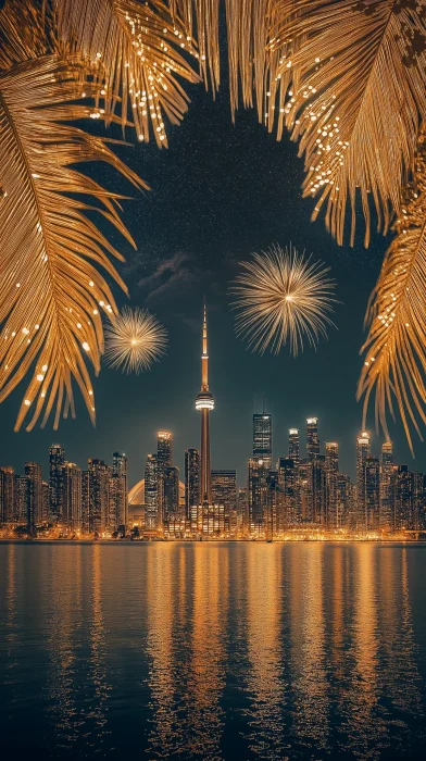 Toronto Skyline at Night