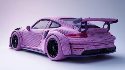 3D Model of Porsche GT3RS Sweater