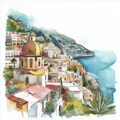 Positano Landscape