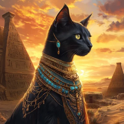 Bastet the Egyptian Cat Goddess