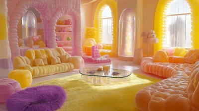 Gummy Candy Living Room