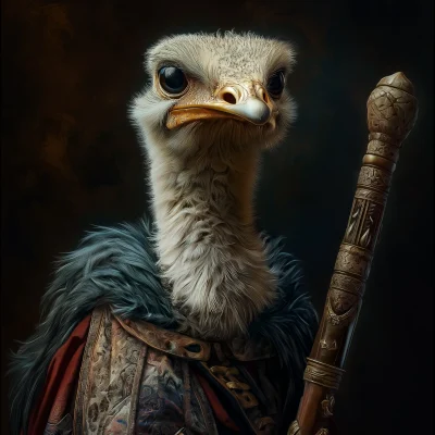 Warrior Ostrich