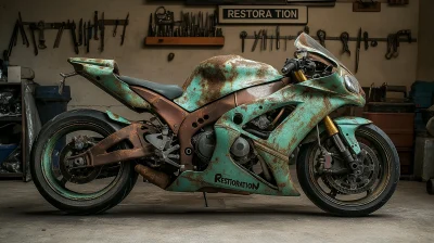 Rusty Kawasaki ZX10R