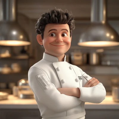 Cute Pixar Chef