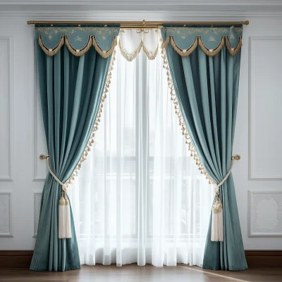 Light Blue Curtains