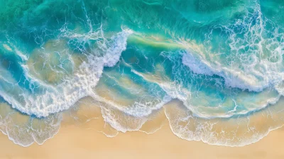 Turquoise Ocean Waves