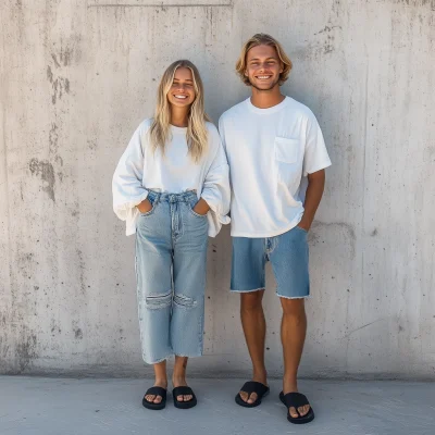 Scandinavian Couple Smiling