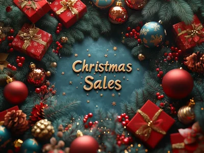 Christmas Sales Poster