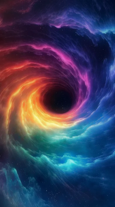 Swirling Rainbow Black Hole