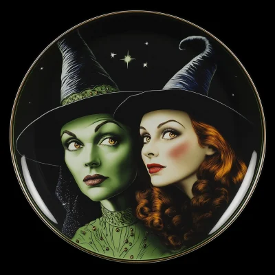 Wicked Musical Plate Design