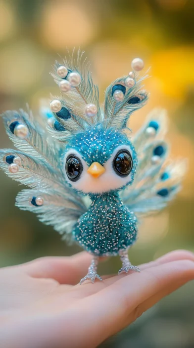 The Tiniest Peacock