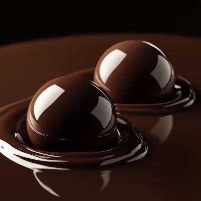 Elegant Chocolate Spheres