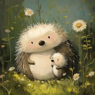 The Tale of Mama Hedgehog and Hedgehog