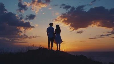 Sunset Couple Portrait