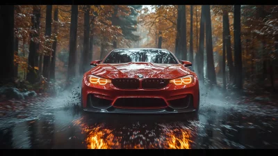 BMW M4 Speeding on Mt Washington