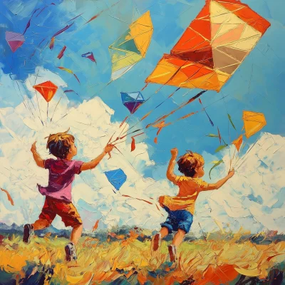 Childhood Memories of Kites