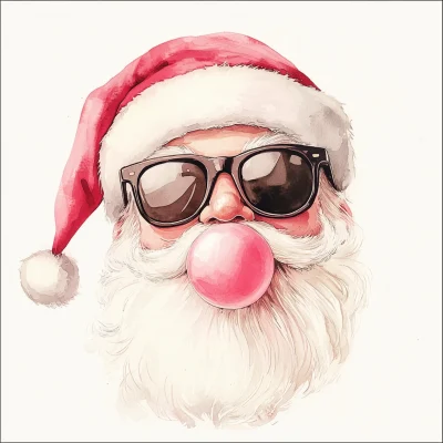 Cool Santa Claus