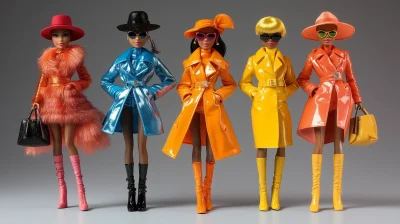 Diverse Barbie Dolls Fashion Showcase