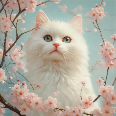 Sakura Cat