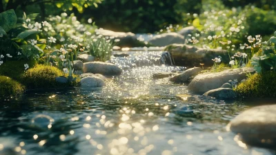 Tranquil River Scene