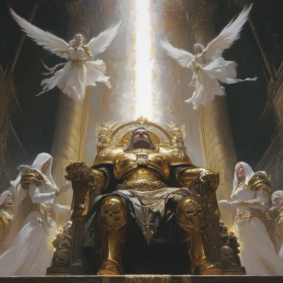 The Emperor on the Golden Throne