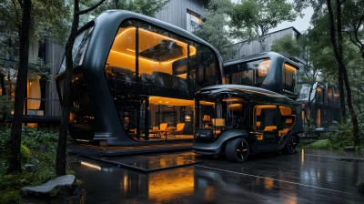 Ultramodern Electric Resort Vehicle